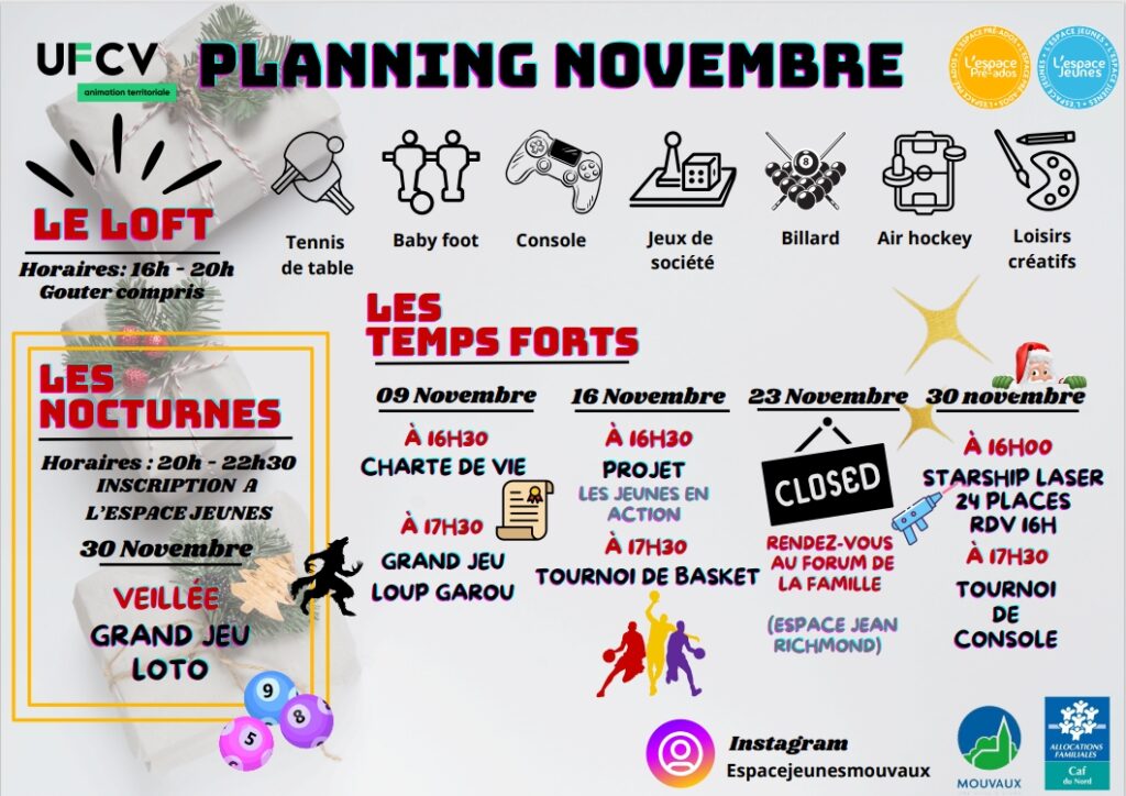 planning ados novembre 2024