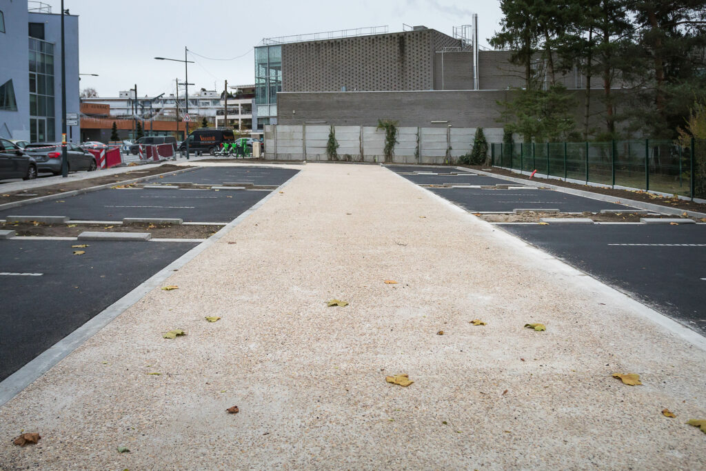 23 nouvelles places pour l'Aire de stationnement au cœur de ville de Mouvaux