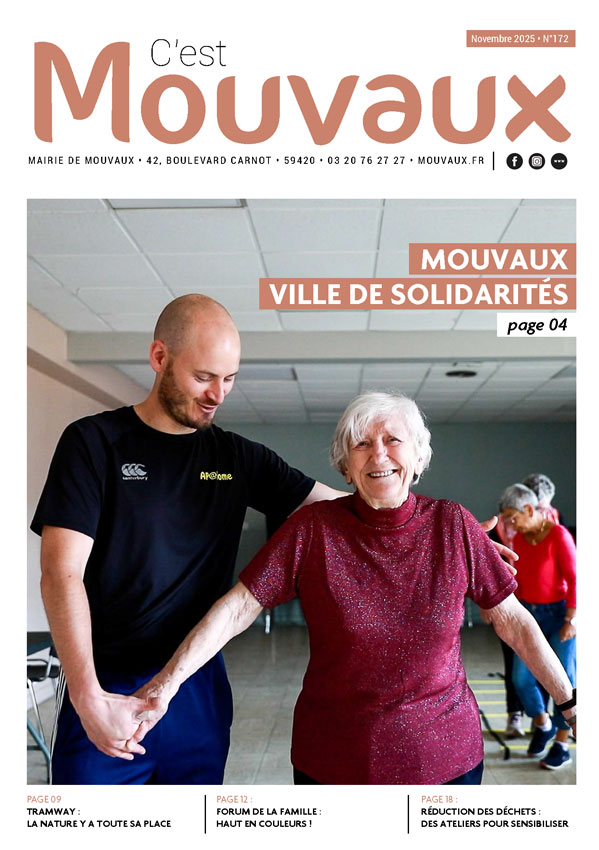 C'est Mouvaux n°172, votre magazine municipal