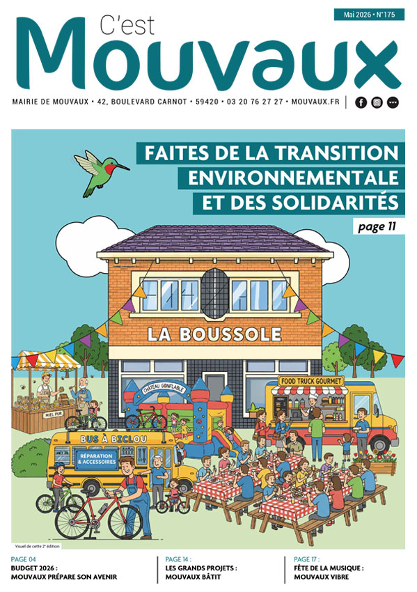 C'est Mouvaux n°175, votre magazine municipal