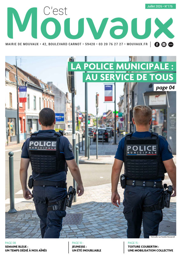 C'est Mouvaux n°176, votre magazine municipal