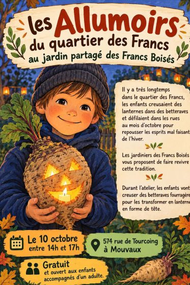 Fête des Allumoirs, samedi 10/10 – 14H / 17H, Francs boisés