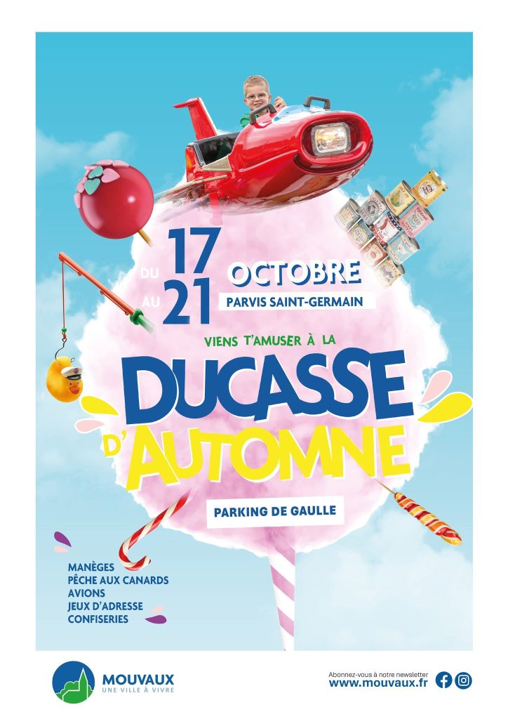 Ducasse d'automne, du 17 au 21 octobre 2026 prolongement de la rue Thiers