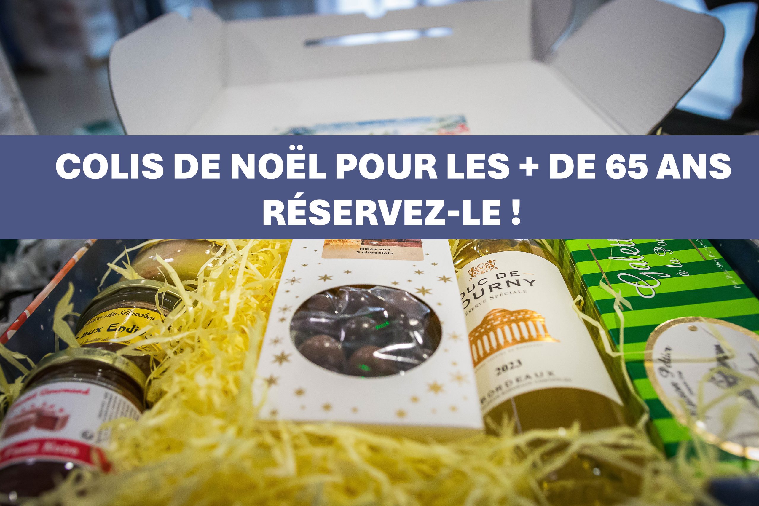 Réservation colis de Noël pour les + de 65 ans Mouvallois